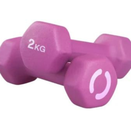 Opti Neoprene Dumbbell Set - 2 x 2kg